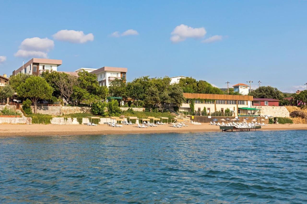 Troas Beach Hotel Tavaklı Exterior foto